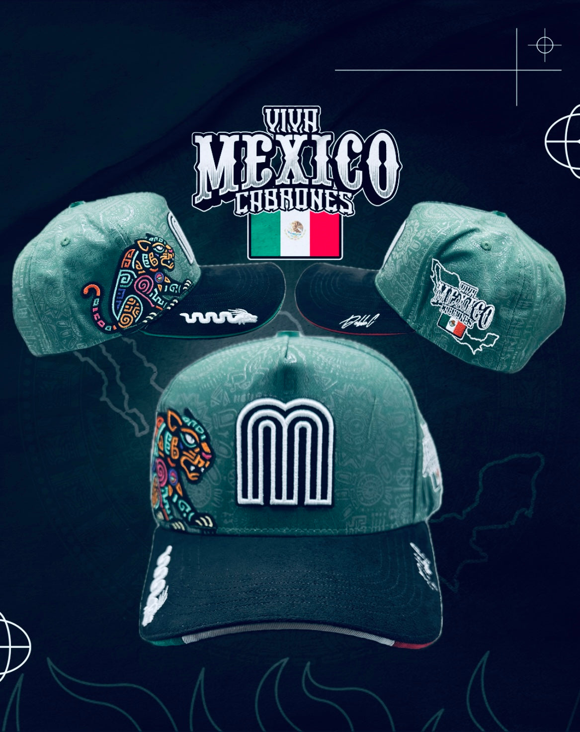 “VIVA MEXICO CABRONES”